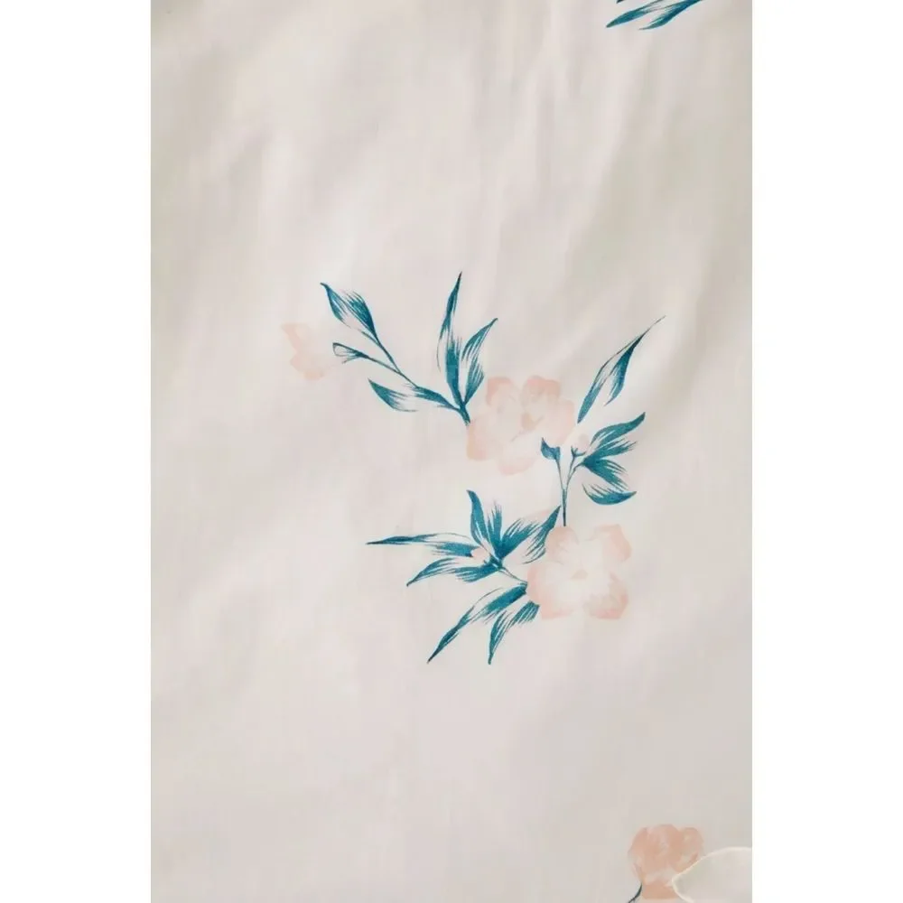 Urban Outfitters Meg Floral Knot Duver Cover & Standard Pillowcases Set Twin XL